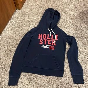 Navy hollister sweatshirt